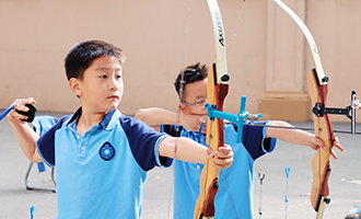 双语小学成长进阶视觉图